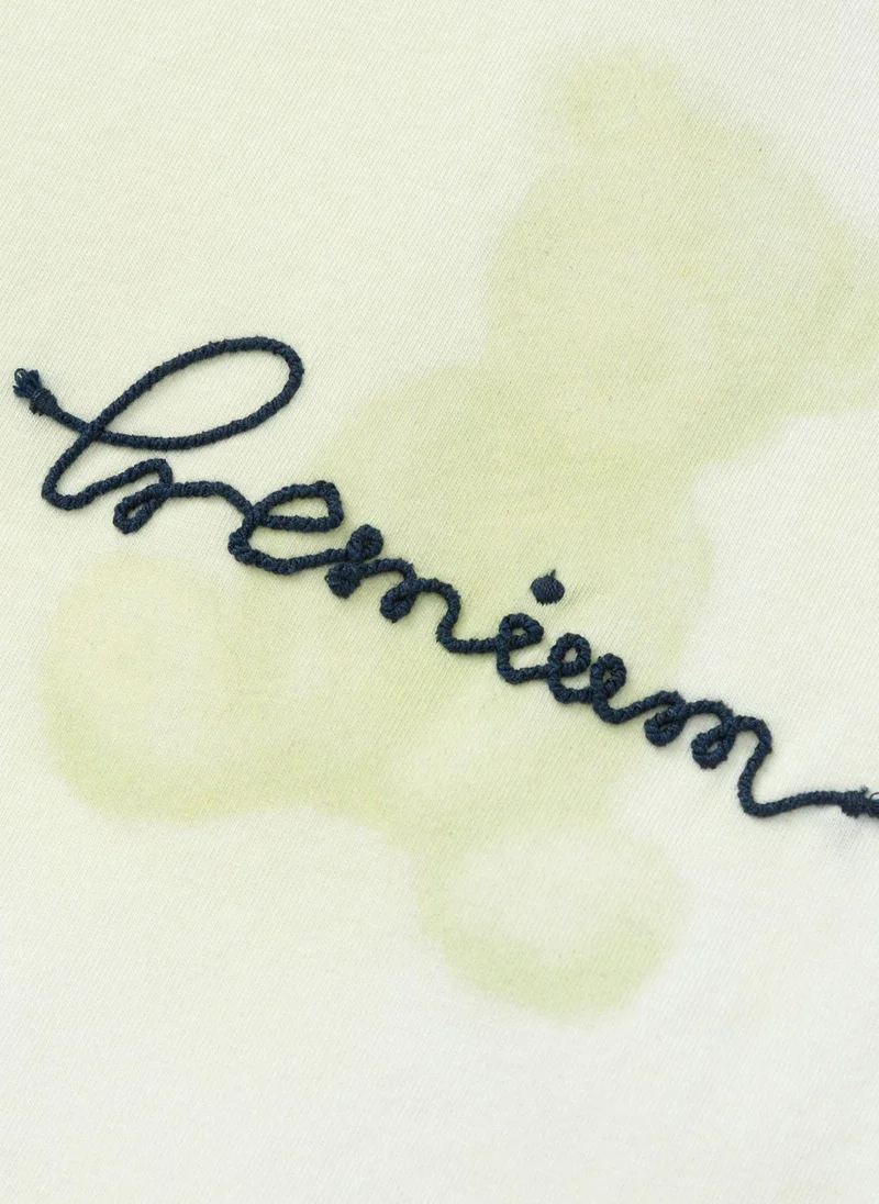 Balabala Yellow Kids Boys Round v-neck long-sleeved T-shirt for Men | Best Price UAE